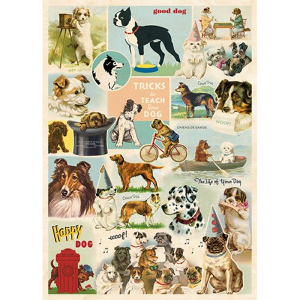 카발리니 포스터-Dog Collage