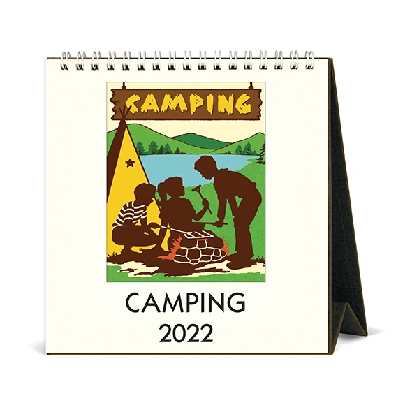 2022 데스크캘린더 Camping