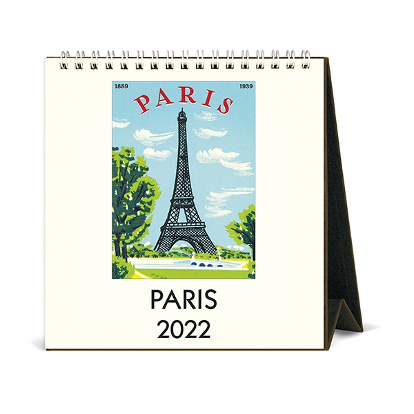 2022 데스크캘린더 Paris