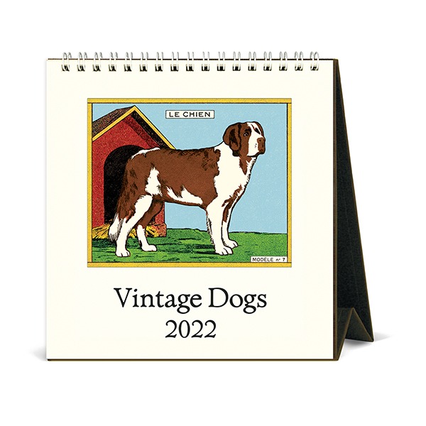 2022 데스크캘린더 Vintage Dogs